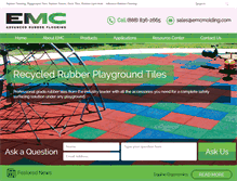 Tablet Screenshot of emcmolding.com